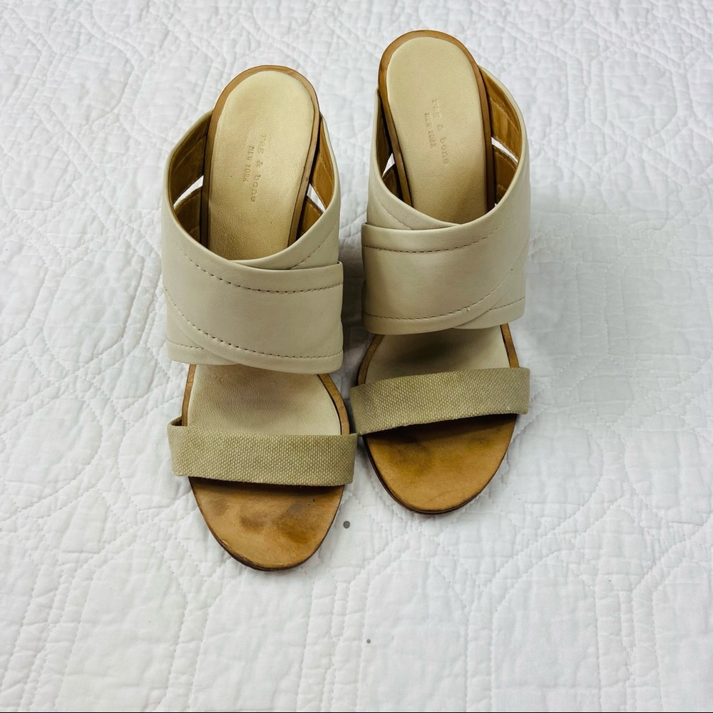 Rag & Bone Shaw Wedge mules (slip on) - Picture 3 of 14